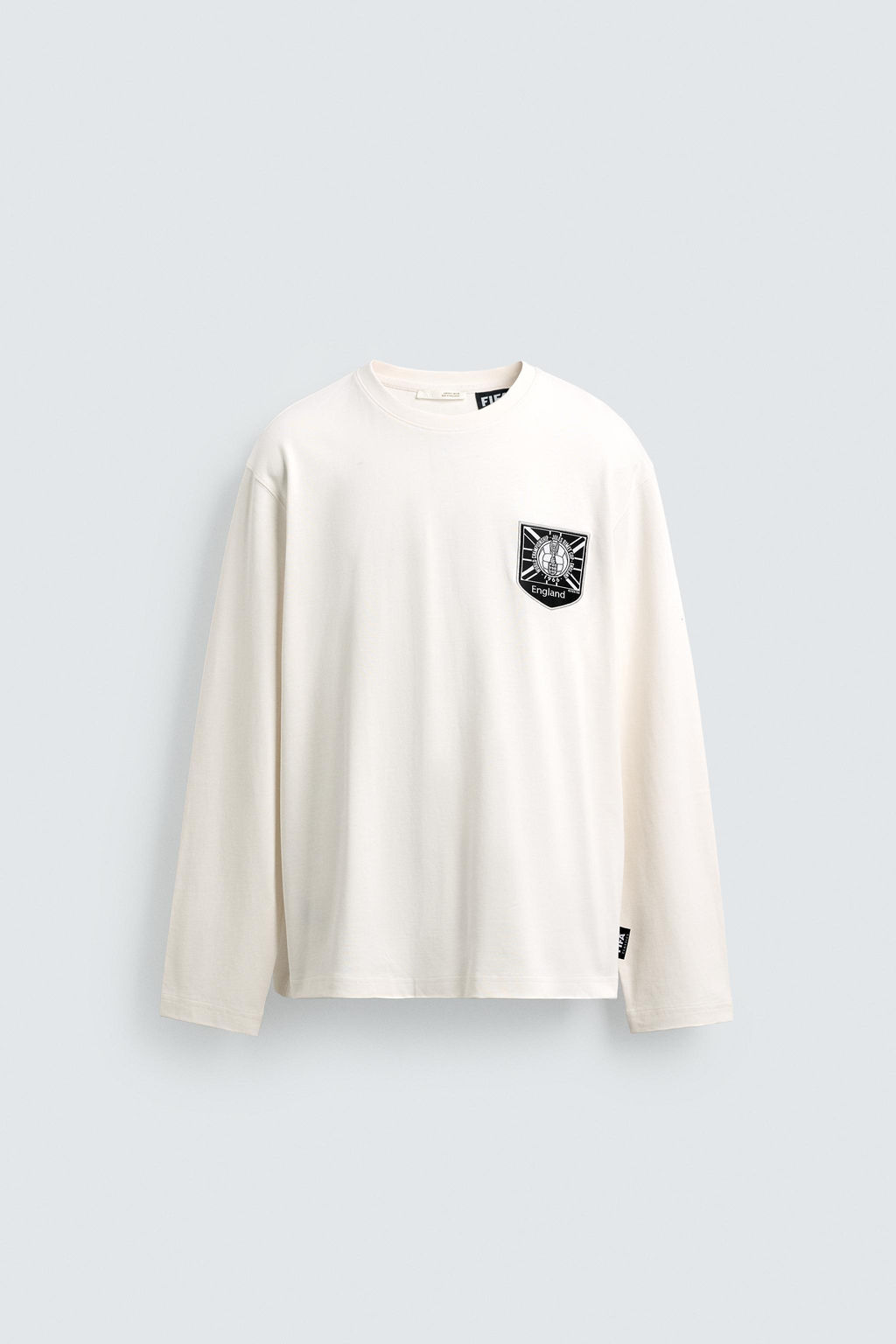 CAMISETA PARCHE ENGLAND 66 FIFA WORLD CUP FIFA CLASSICS / Blanco roto - Zara фото 7