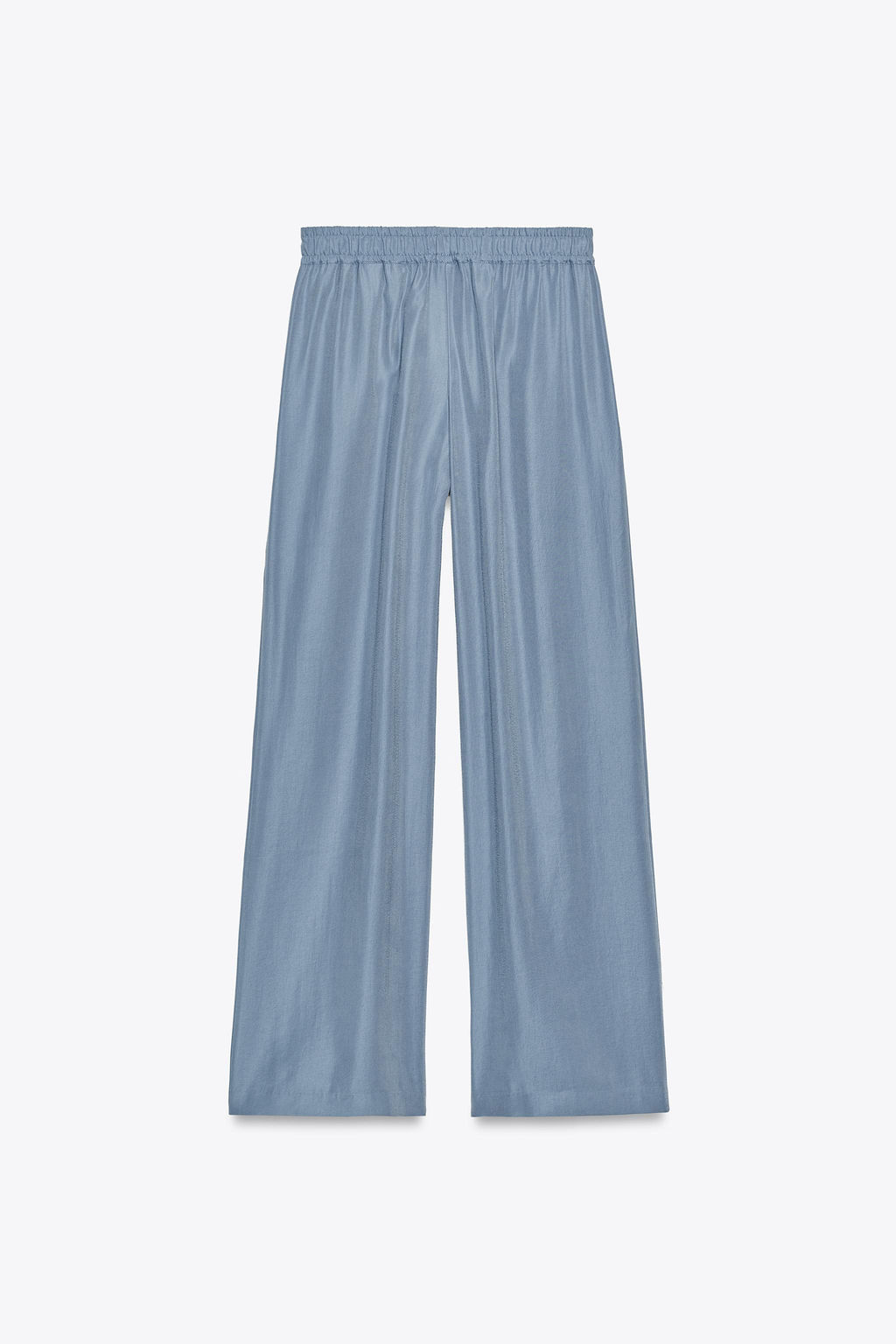SOFT-TOUCH WIDE-LEG TROUSERS - Zara фото 13