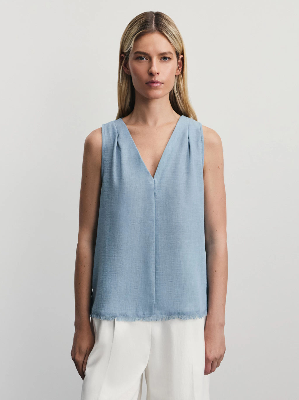 Блузка-топ с бахромой / Zarina  фото 3