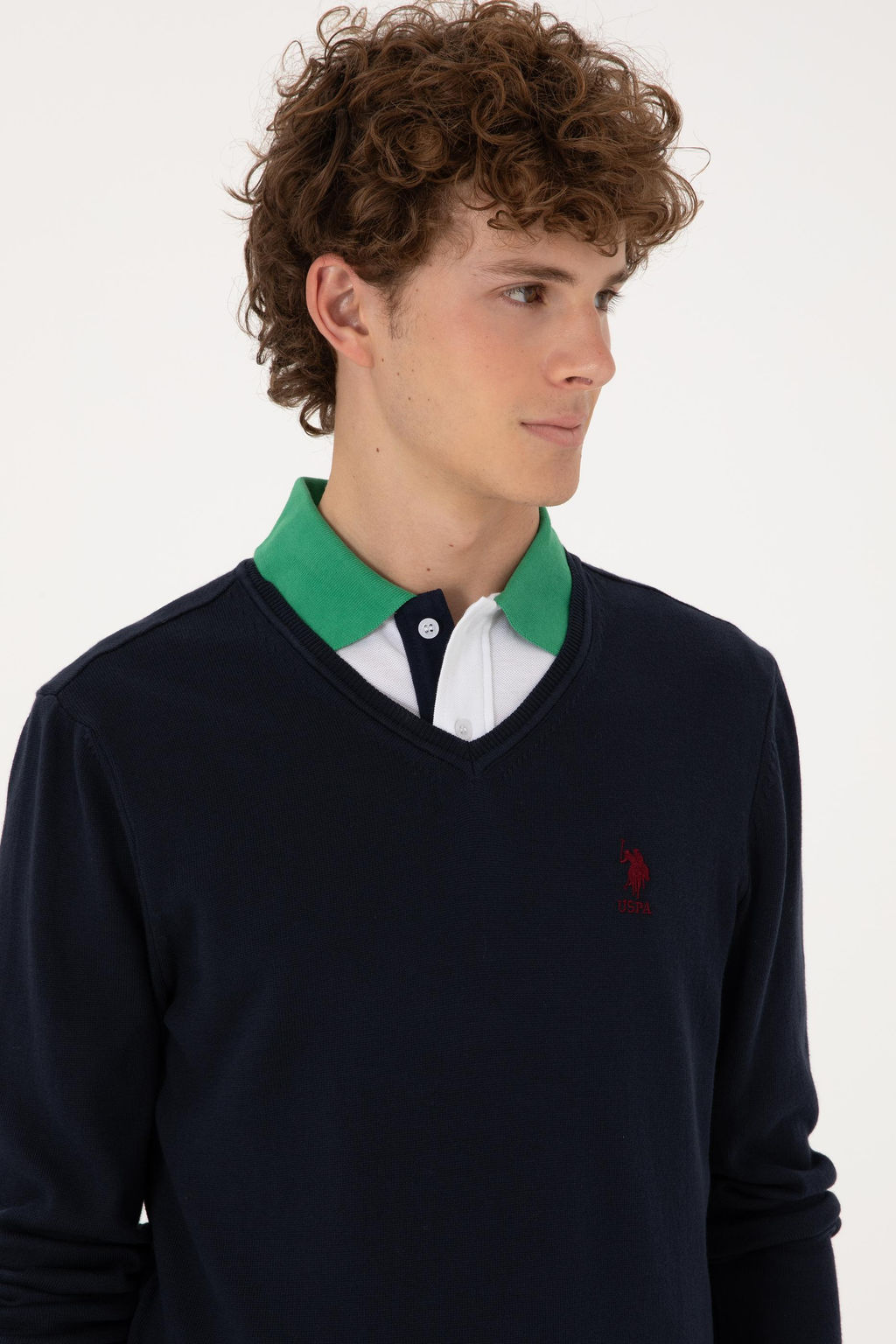 Erkek Lacivert Basic Kazak Sepette S_rpriz _ndirim - U.s. polo assn фото 2