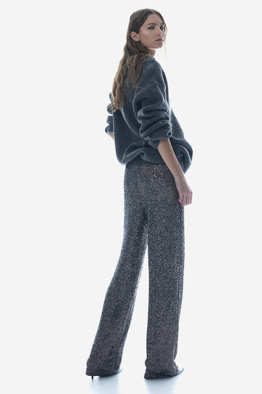 Pantalon de lentejuelas - H&m фото 4