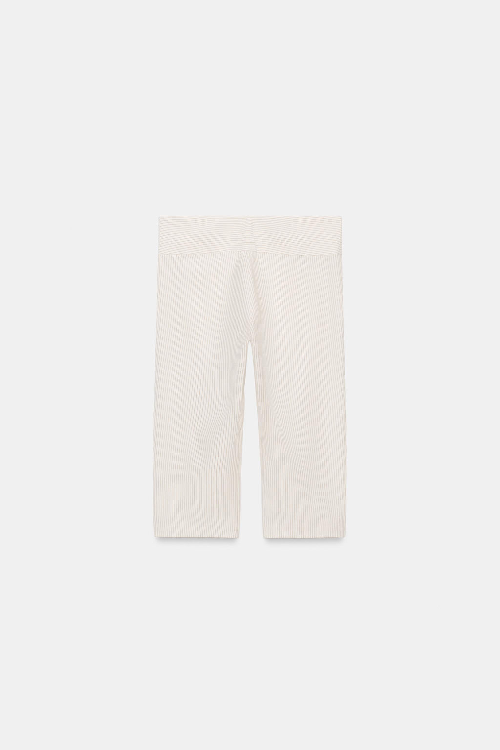 PANTAL?N CAPRI RAYAS / Crudo / Marr?n - Zara фото 6