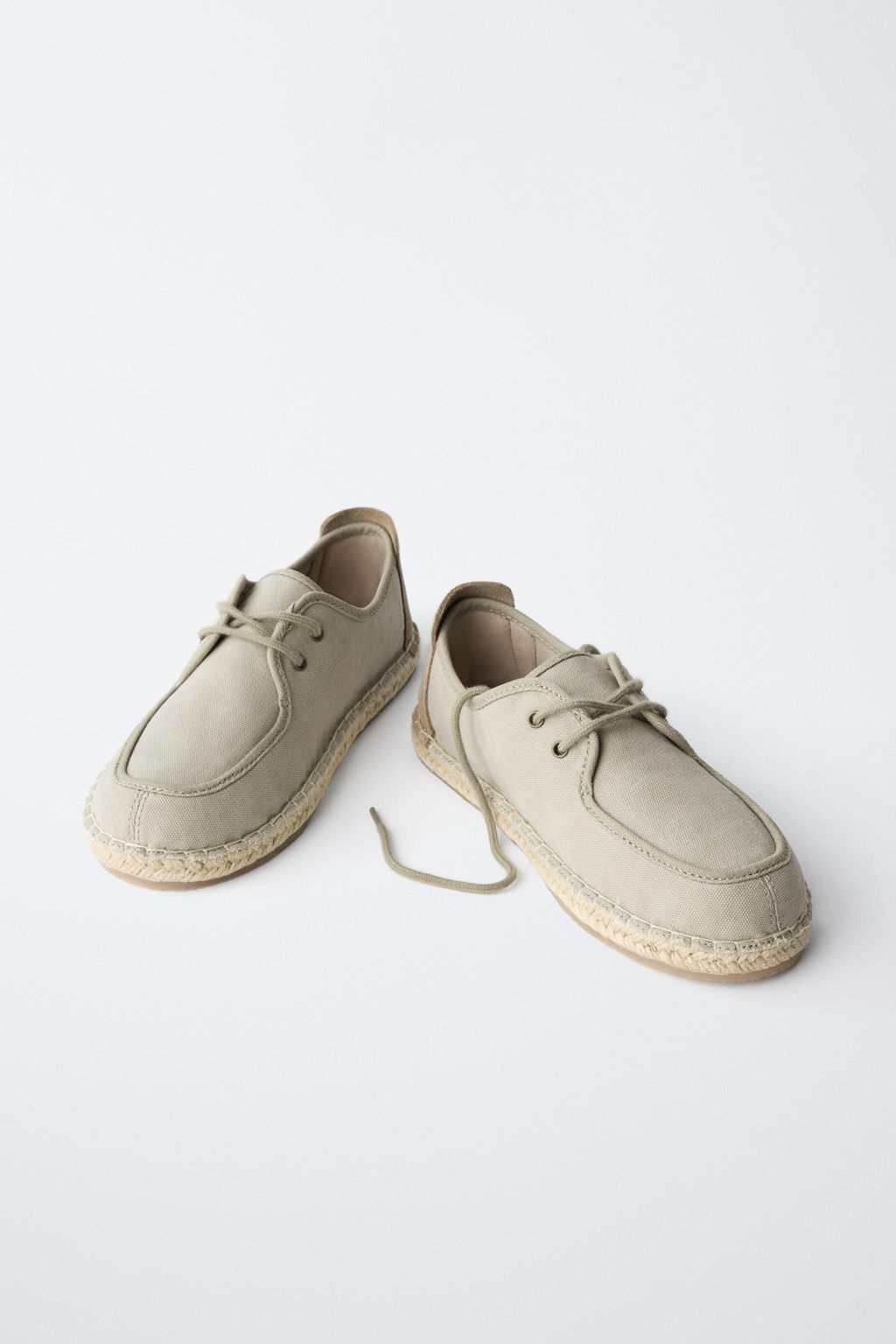 ALPARGATA CORDONES LIMITED EDITION / Gris - Zara фото 5