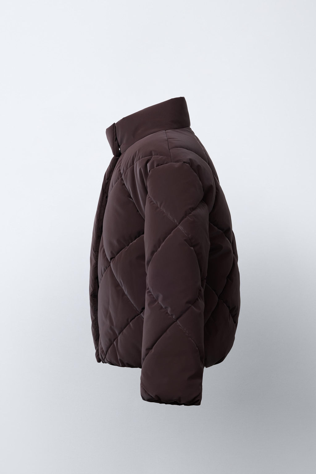 RUBBERISED PUFFER JACKET - Zara фото 3