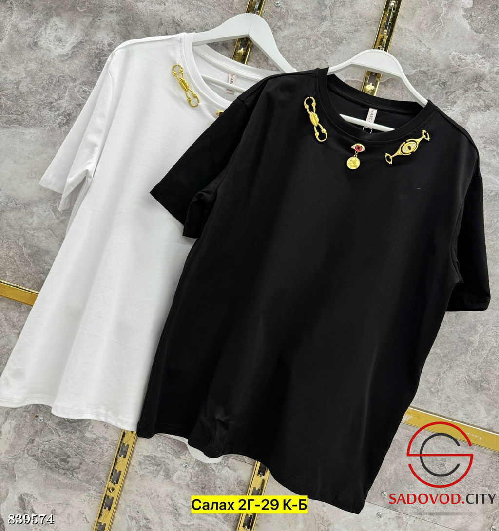 Футболка женская из хлопка - Bruno фото 3