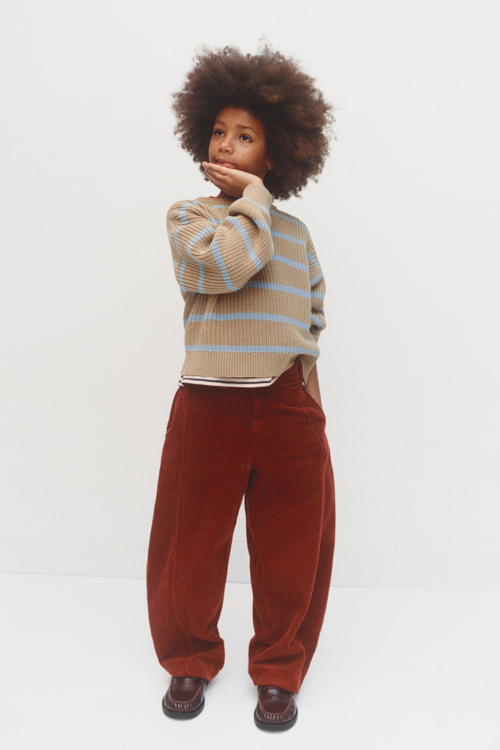 STRIPED KNIT JUMPER - Zara фото 7