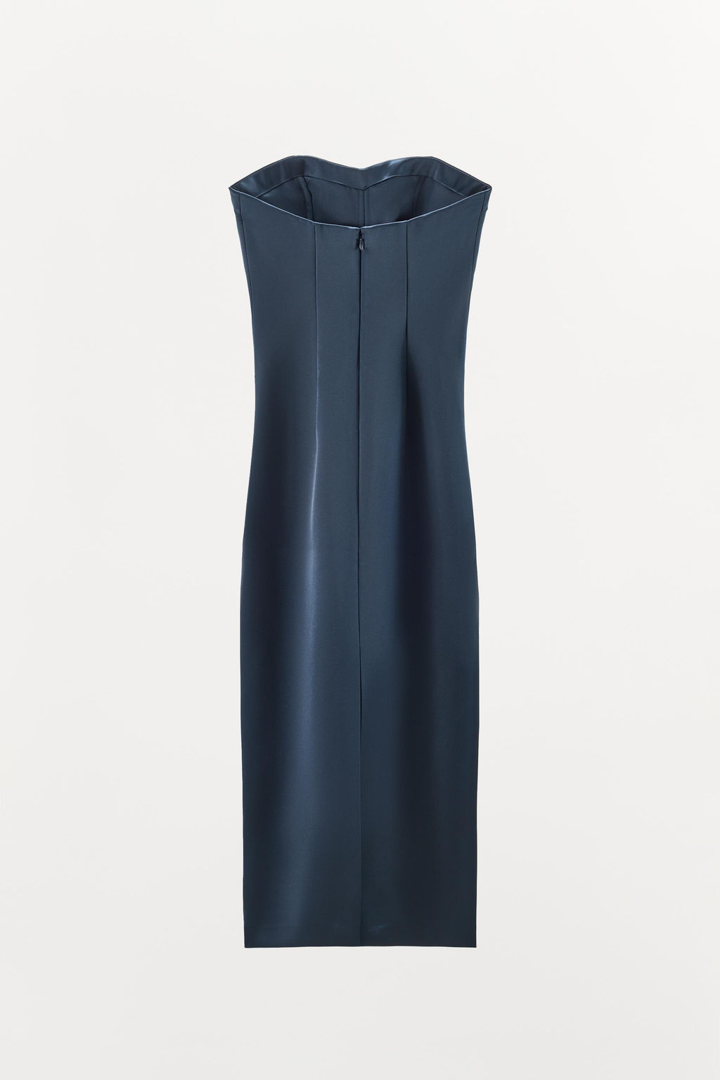 SATIN BANDEAU DRESS - Zara фото 7