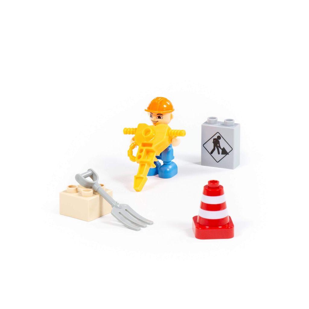 Конструктор Макси - Строительная фирма (36 элементов) (в коробке) - Полесье фото 6