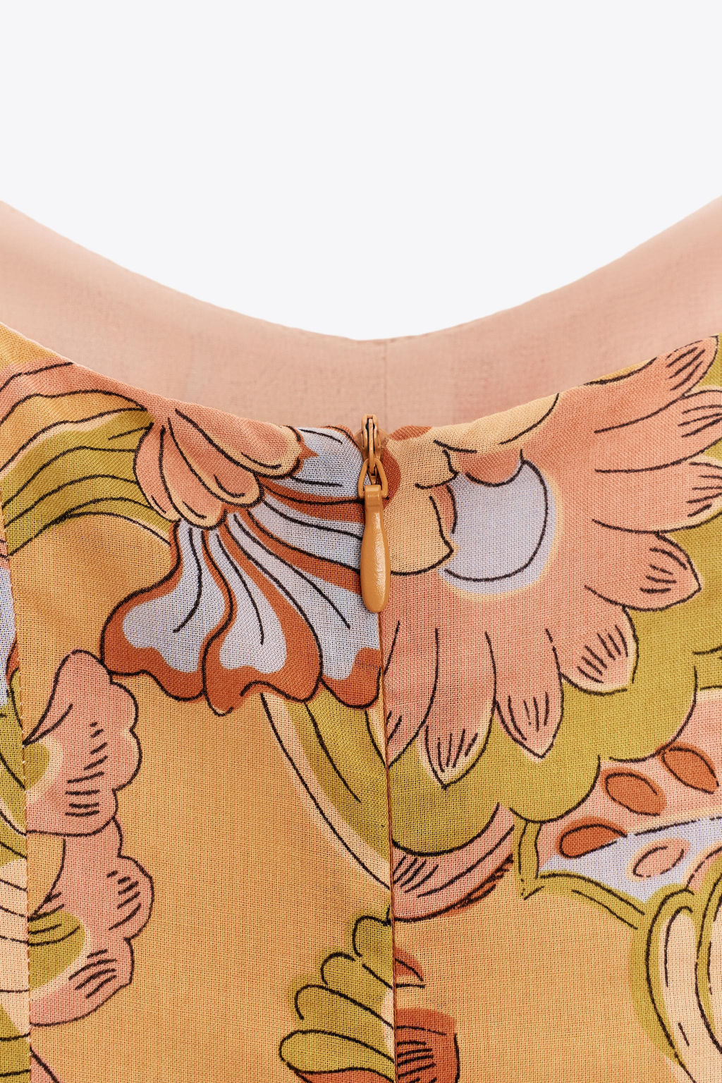 ZW COLLECTION FLORAL PRINT DRESS - Zara фото 8