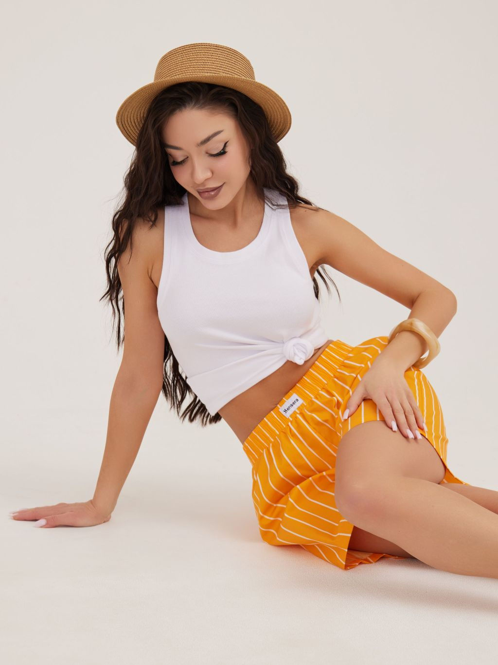 Набор: шорты жен и майка Derin QR цветной - Sensera фото 11