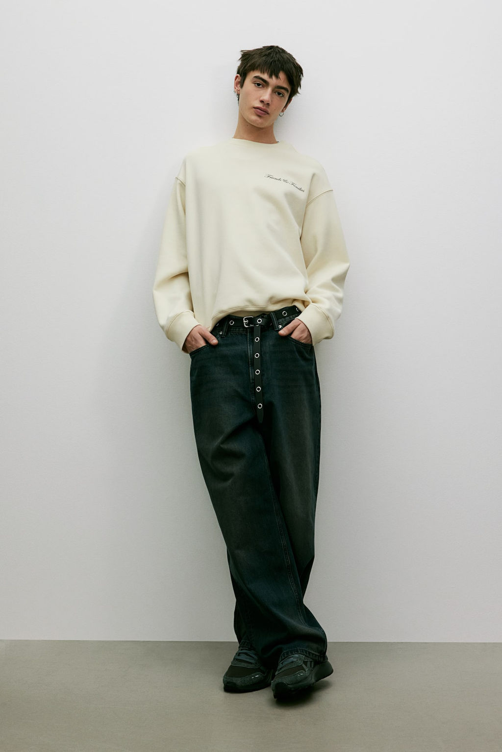 Sudadera con estampado Loose Fit - H&m фото 2