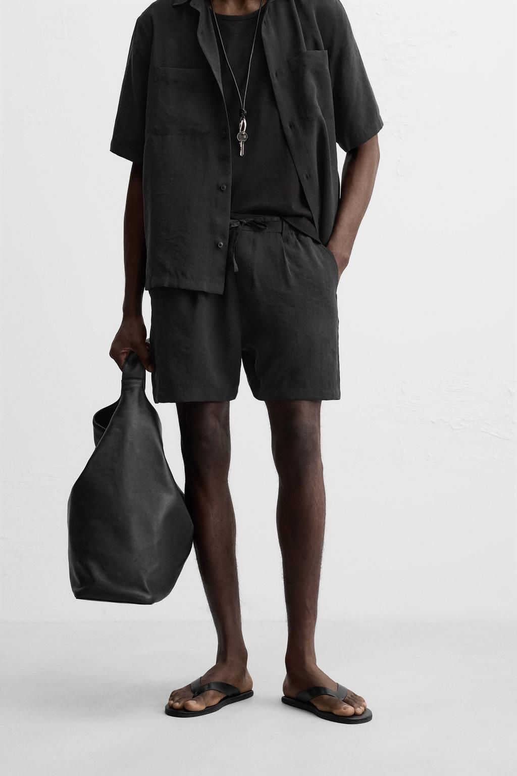 REGULAR FIT BERMUDA SHORTS - Zara фото 12