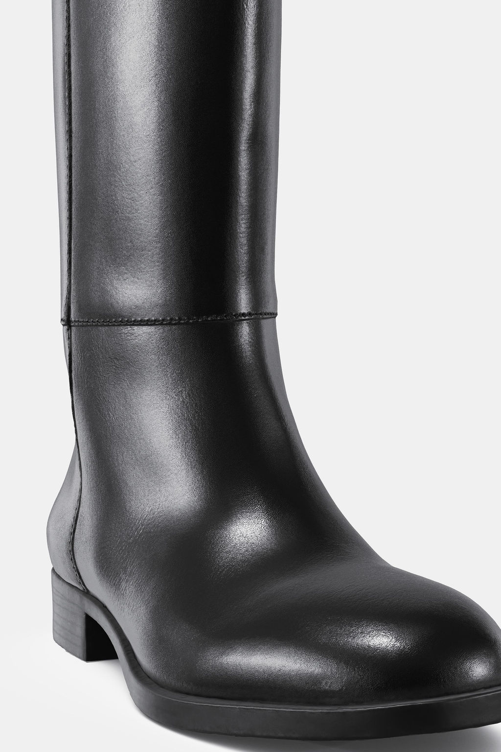 FLAT LEATHER BOOTS - Zara фото 5