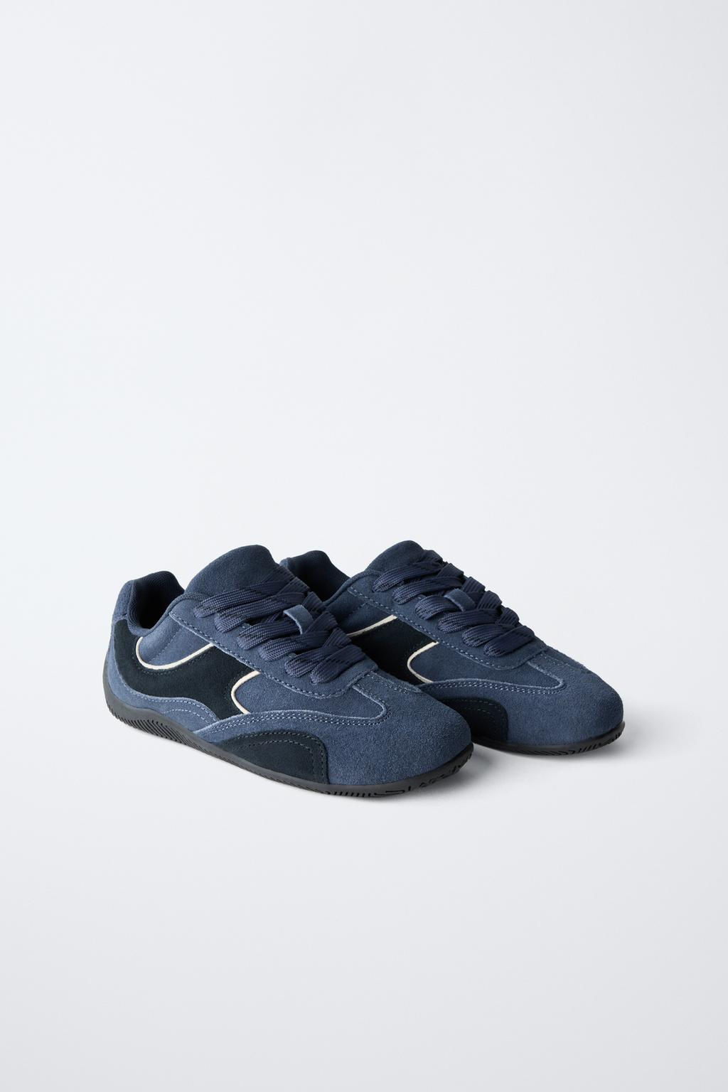 LEATHER SNEAKERS - Zara фото 3