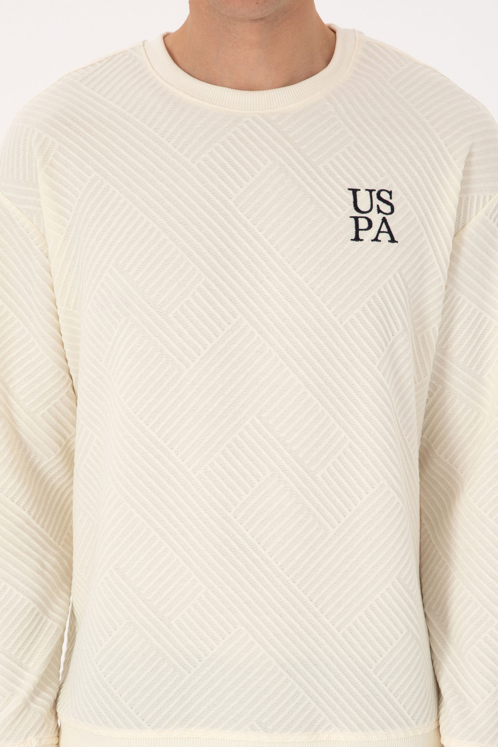 Erkek Krem Sweatshirt - U.s. polo assn фото 13