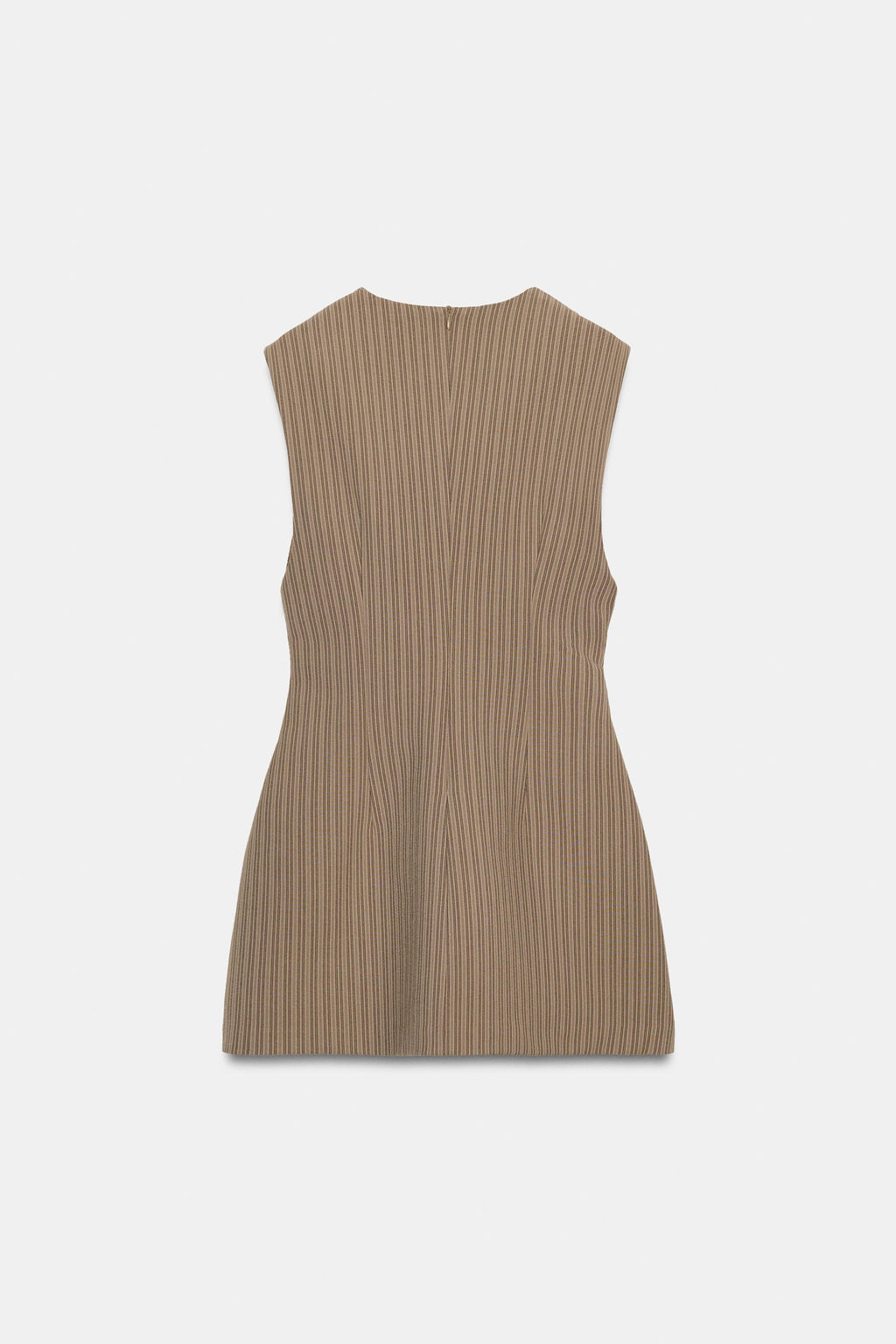 STRIPED SHORT DRESS - Zara фото 17