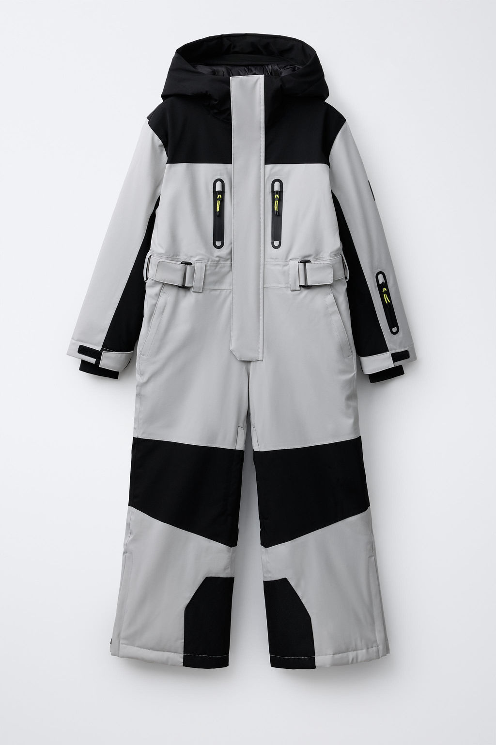 WINDPROOF AND WATER-RESISTANT HOODED JUMPSUIT RECCO® SYSTEM SKI COLLECTION - Zara фото 12