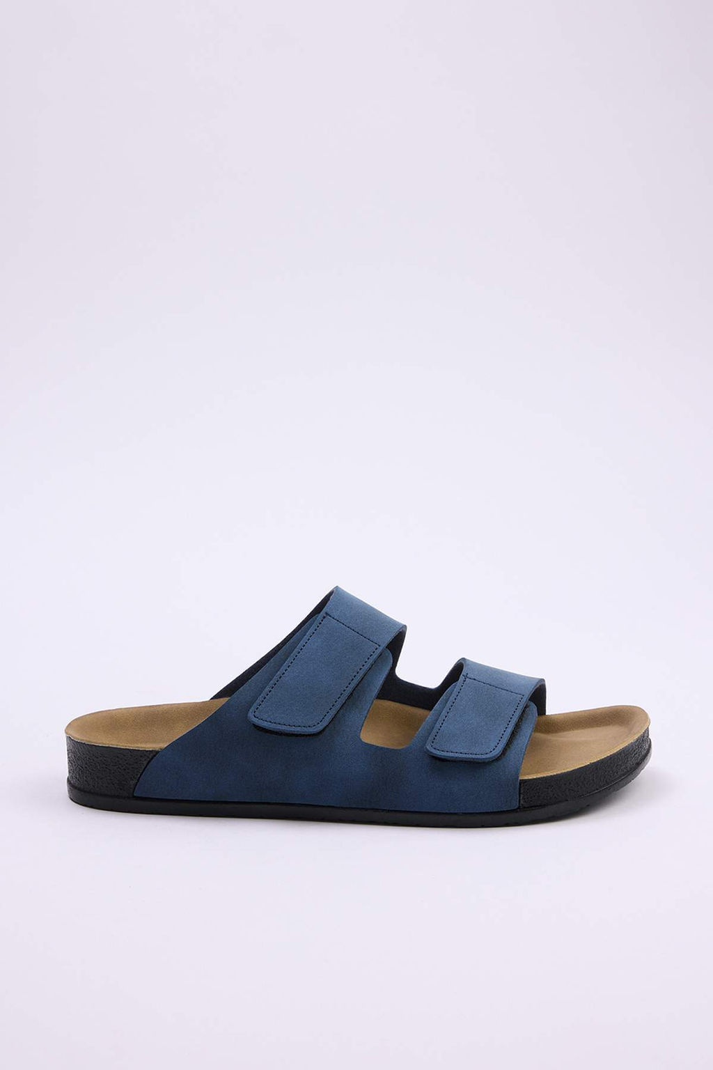 Trendyol Shoes Vizon Nubuk C?rt Bantl? Erkek Duz Taban Terlik TAKSS25TE00034 - Trendyolmilla фото 21
