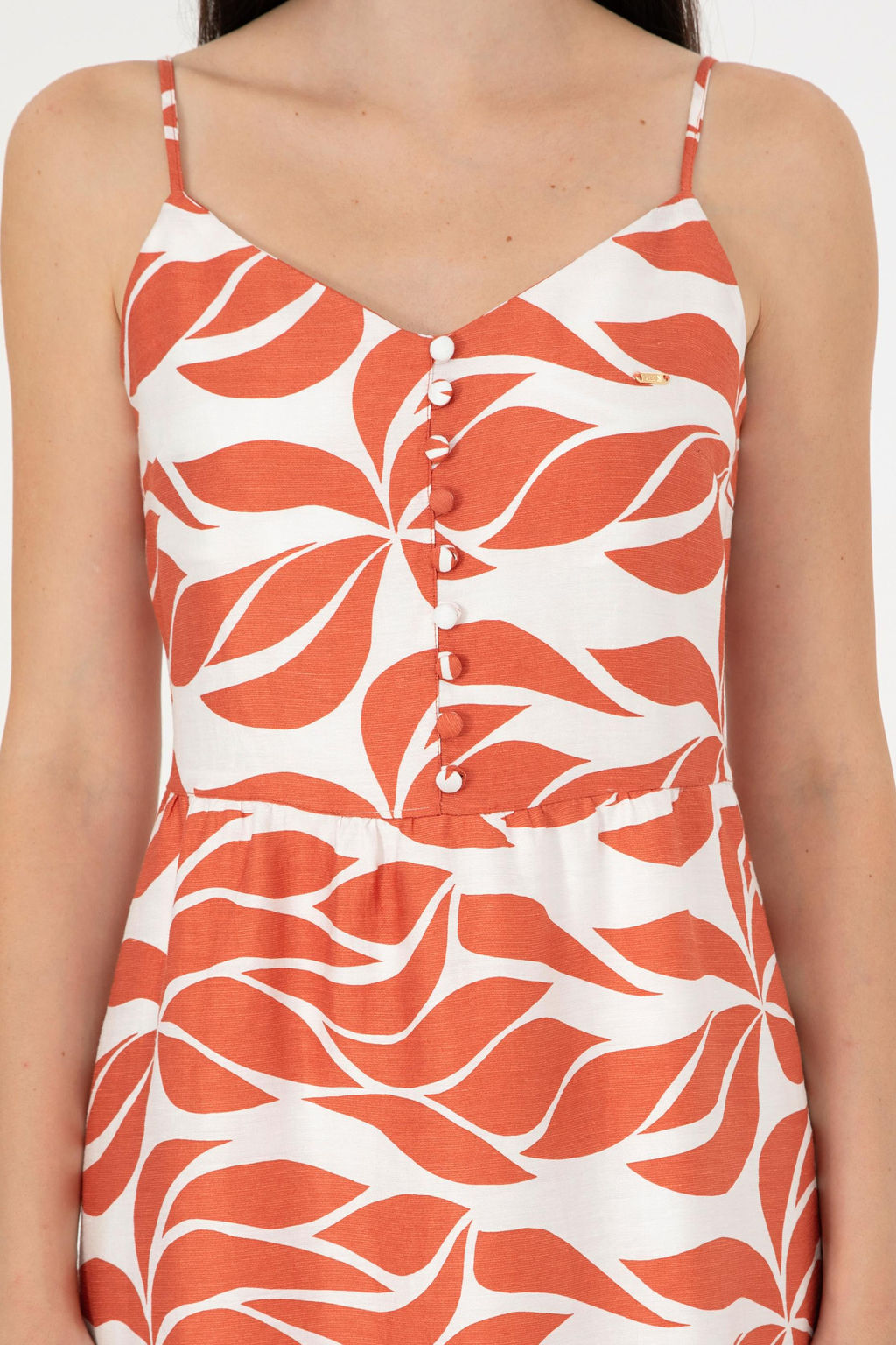 Женское пудровое платье из тканого материала Неожиданная скидка в корзине - U.s. polo assn фото 5