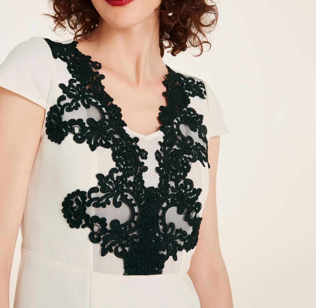 Платье, бело-черное - Ashley brooke фото 6