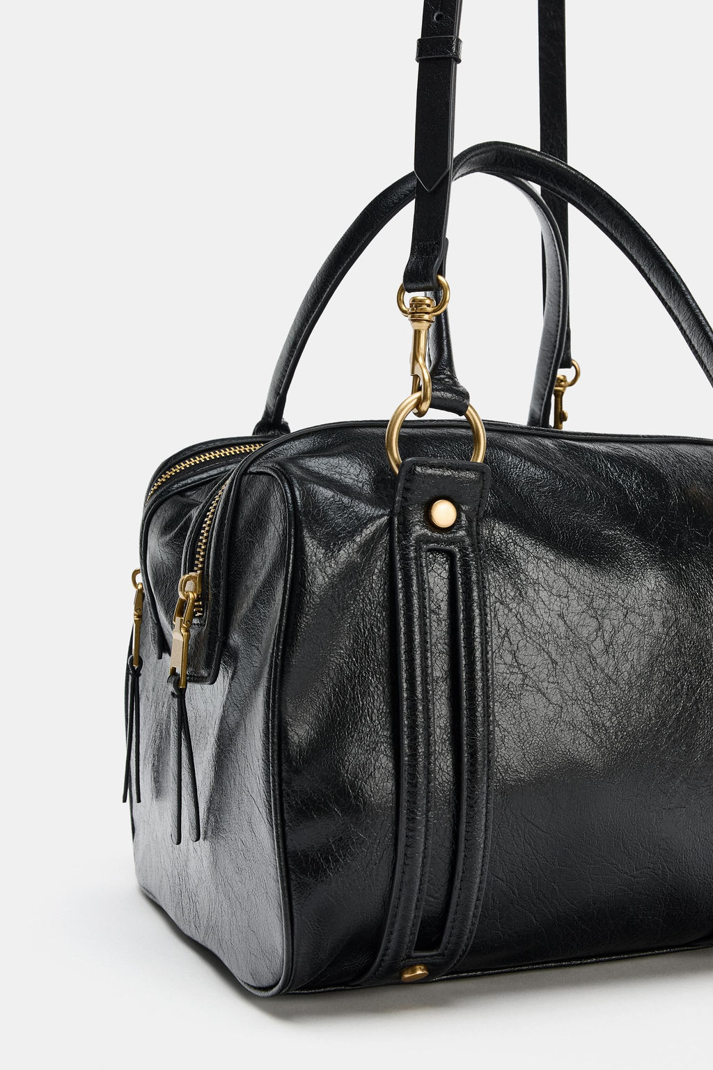 SHOULDER BAG WITH METAL DETAILS - Zara фото 15