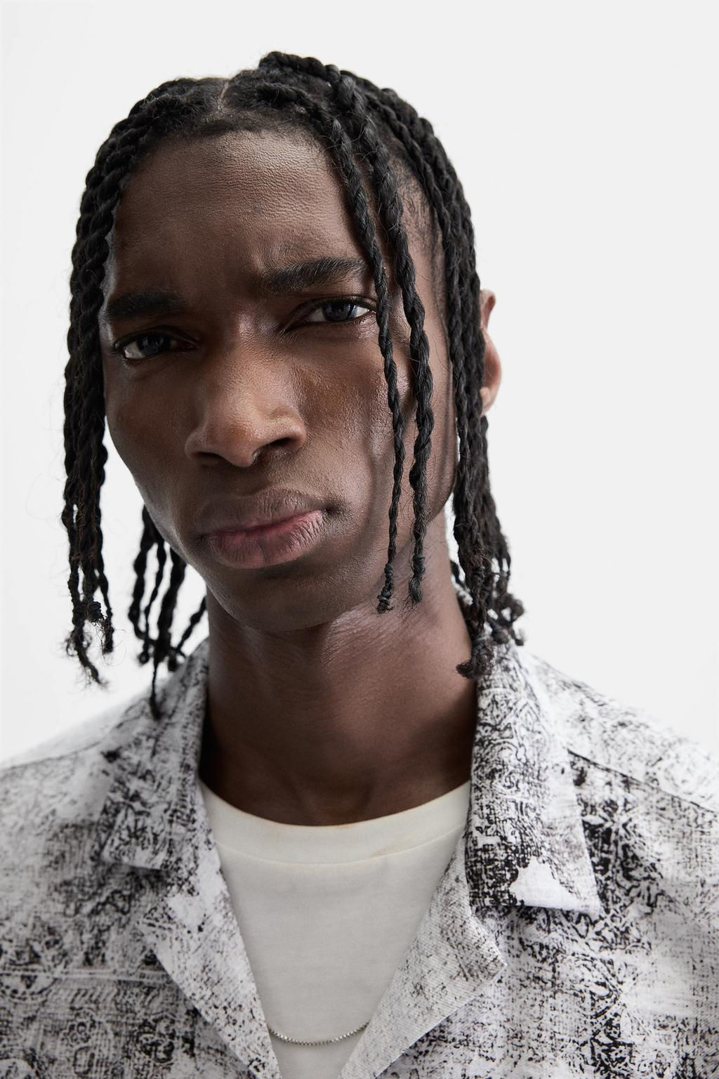 ABSTRACT PRINT SHIRT - Zara фото 5