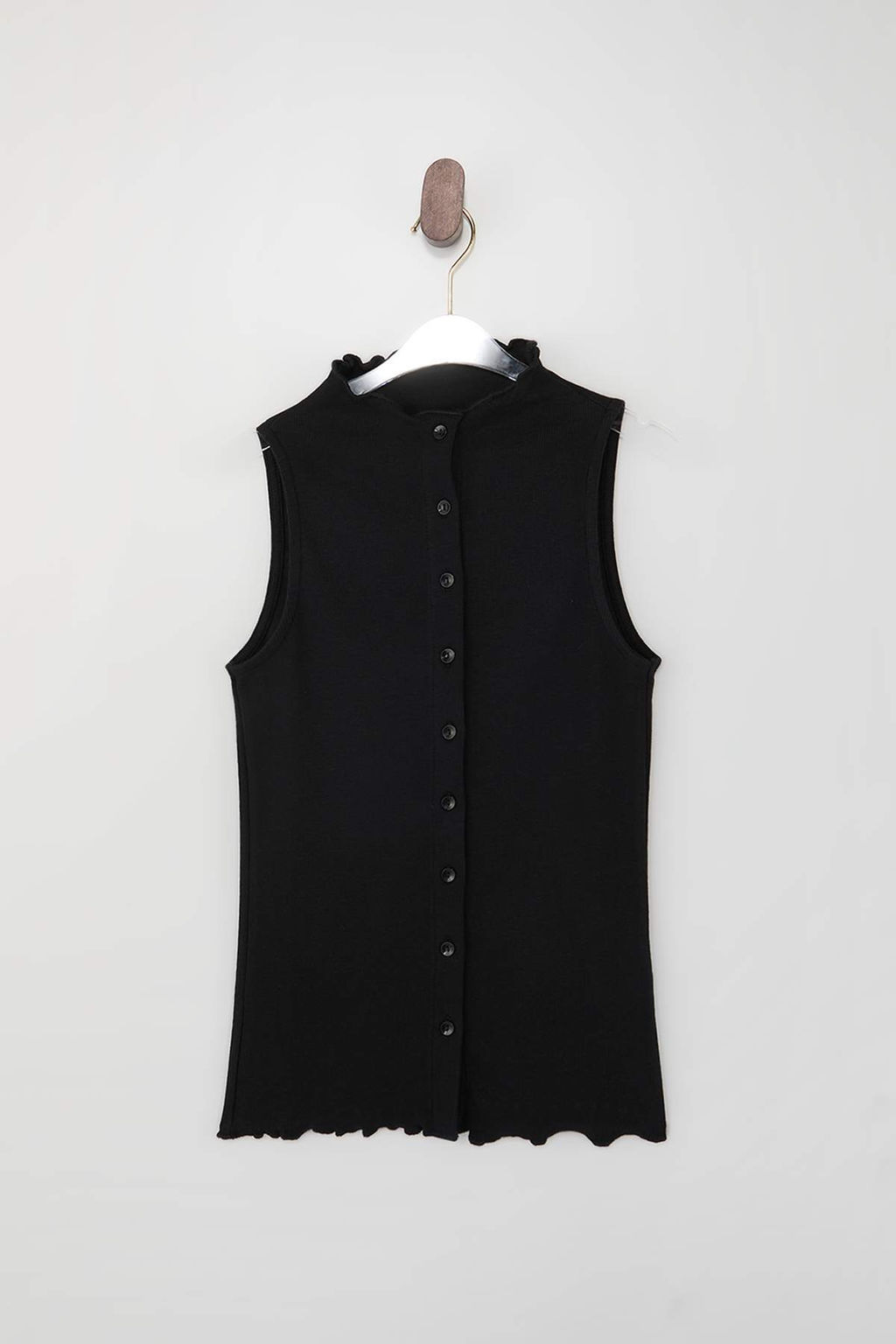 Wardrobe Essentials-Ac?k Pembe Fitted Dugmeli Volanl?/F?rf?rl? Esnek Orme Bluz TWOSS26BZ00171 - Trendyolmilla фото 13