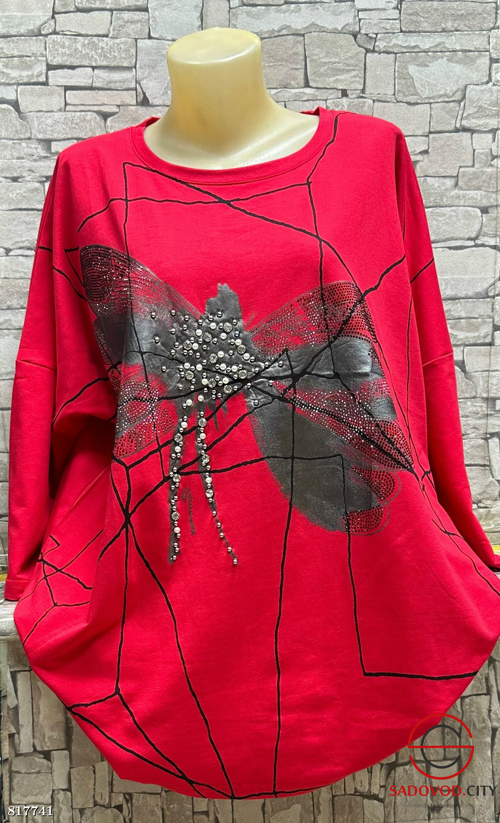 Кофта женская с рисунком - Bruno фото 2