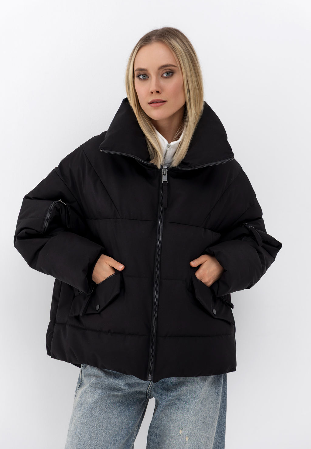 Пуховик женский HOOPS, арт. 73211z  фото 7