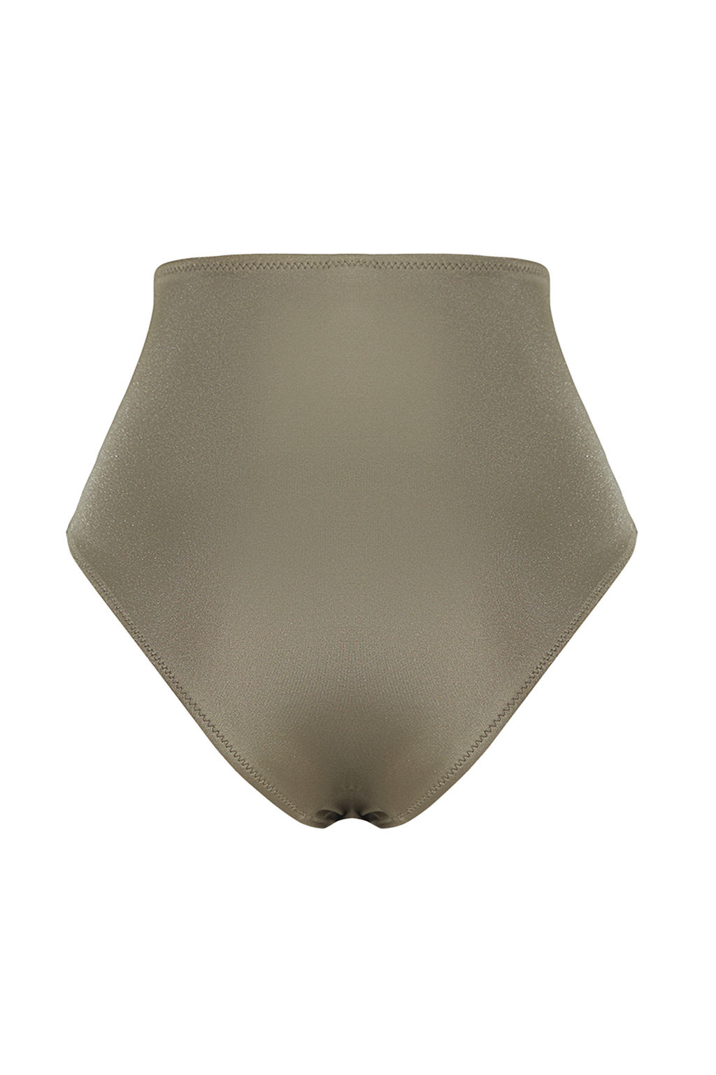 Haki Toparlay?c? Yuksek Bel Hipster Core Bikini Alt? TBESS20BA0018