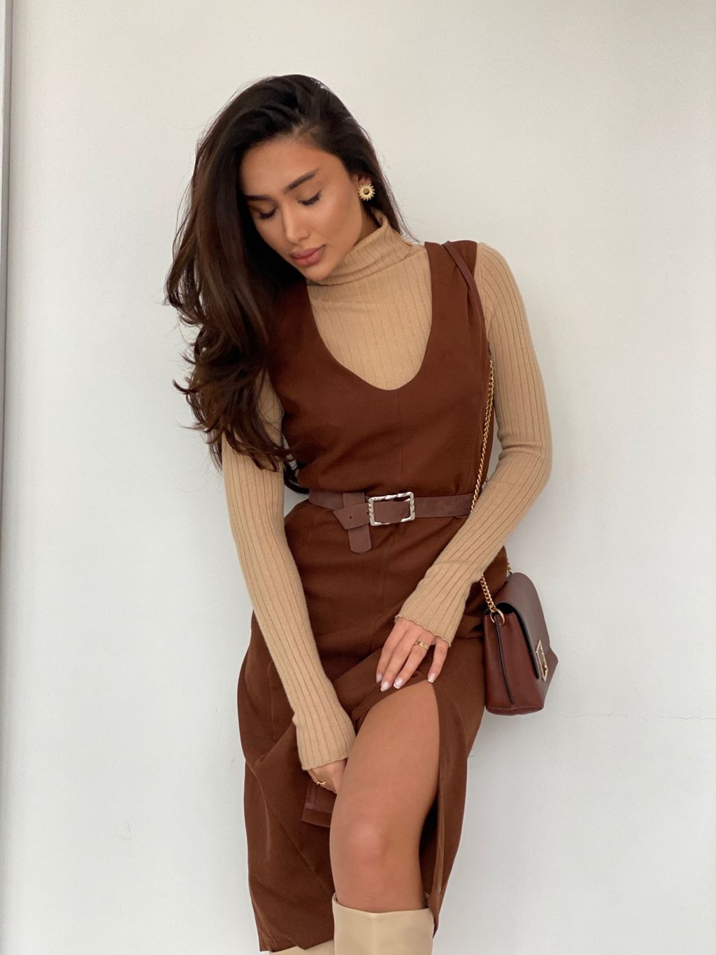 Сарафан базовый с разрезом - Martichelli фото 11