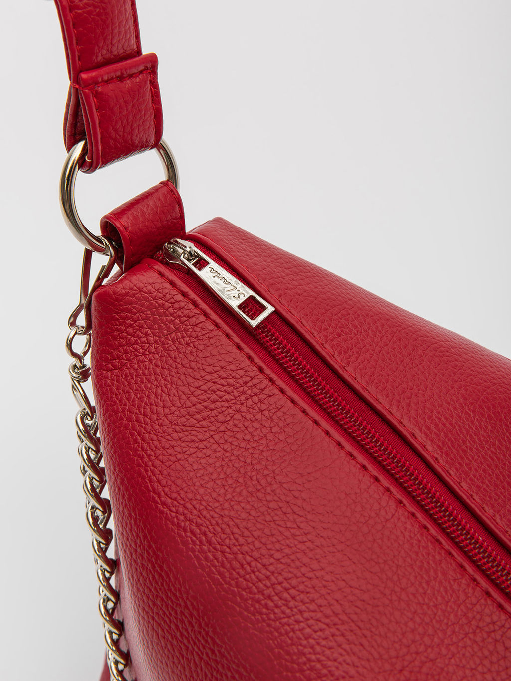 Темно-Красный хобо S.Lavia  фото 6