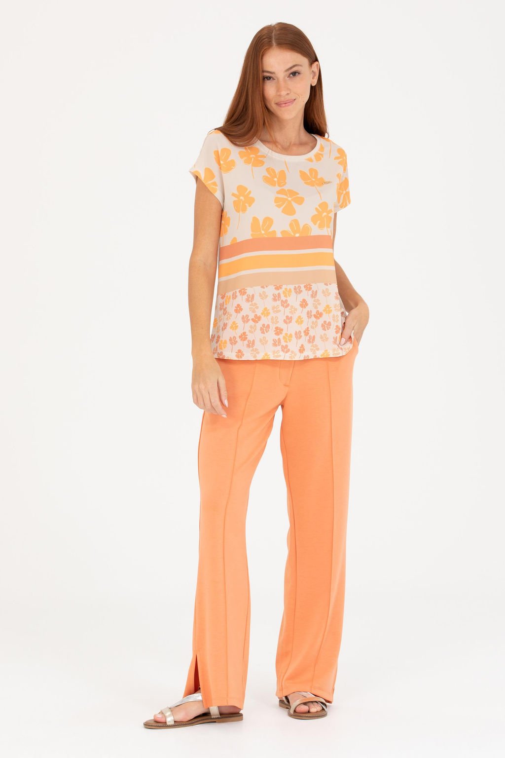 U. S. Polo Assn Женская футболка с круглым вырезом Stone - U.s. polo assn фото 4