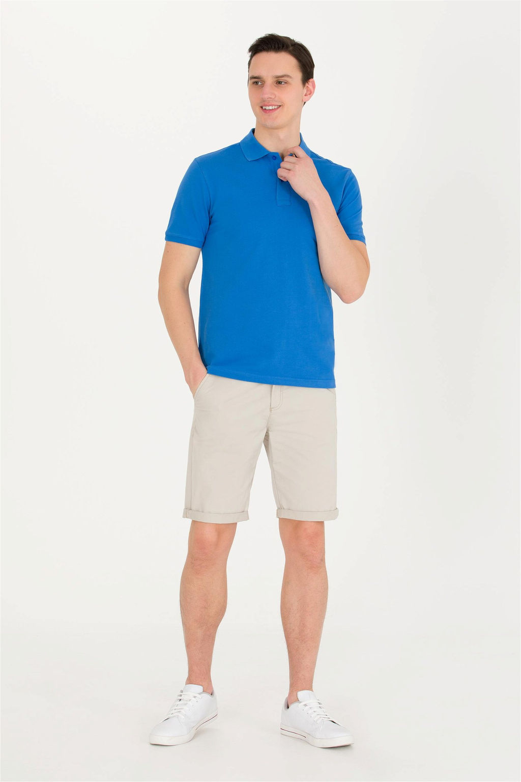 Мужская базовая футболка Sax Polo Neck - U.s. polo assn фото 10