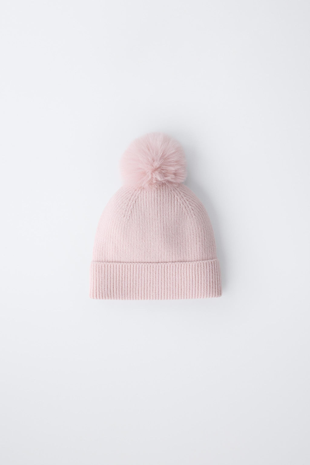 KNITTED POMPOM HAT