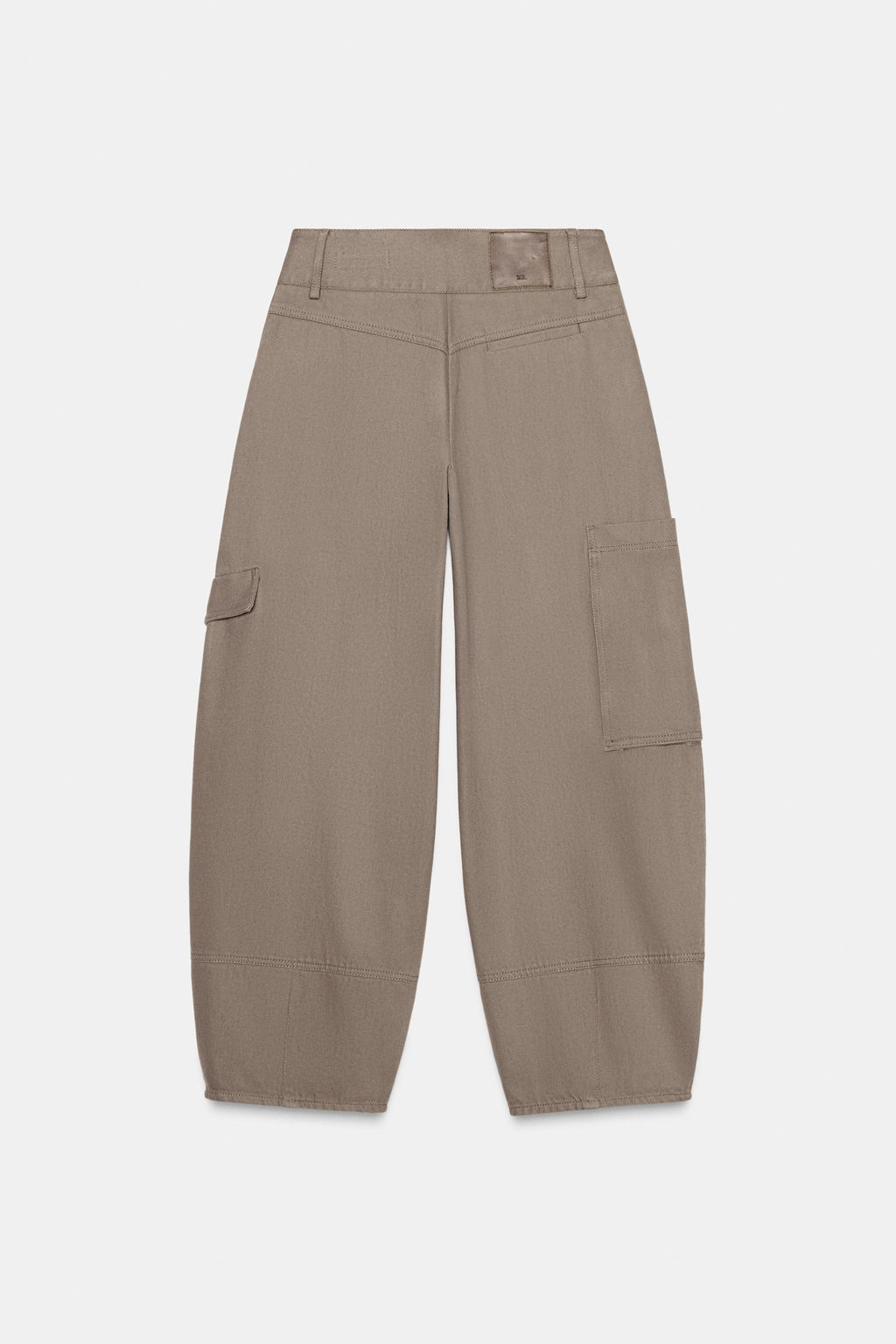 CARGO BALLOON TROUSERS - Zara фото 11