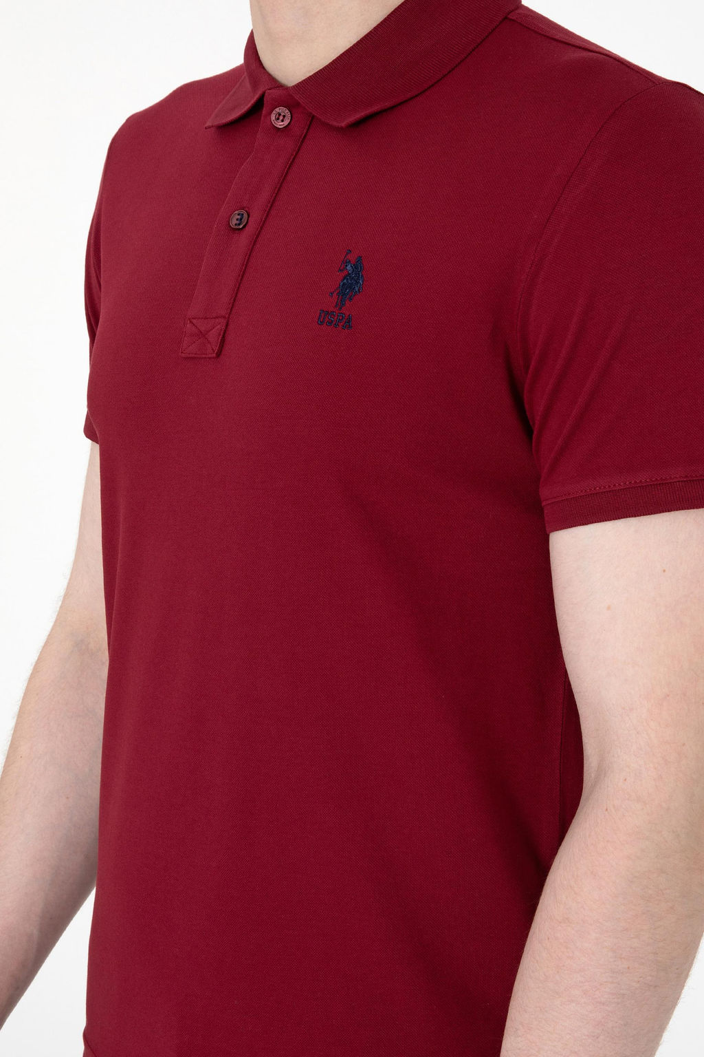 Erkek Bordo Basic Ti__rt Sepette S_rpriz _ndirim - U.s. polo assn фото 7