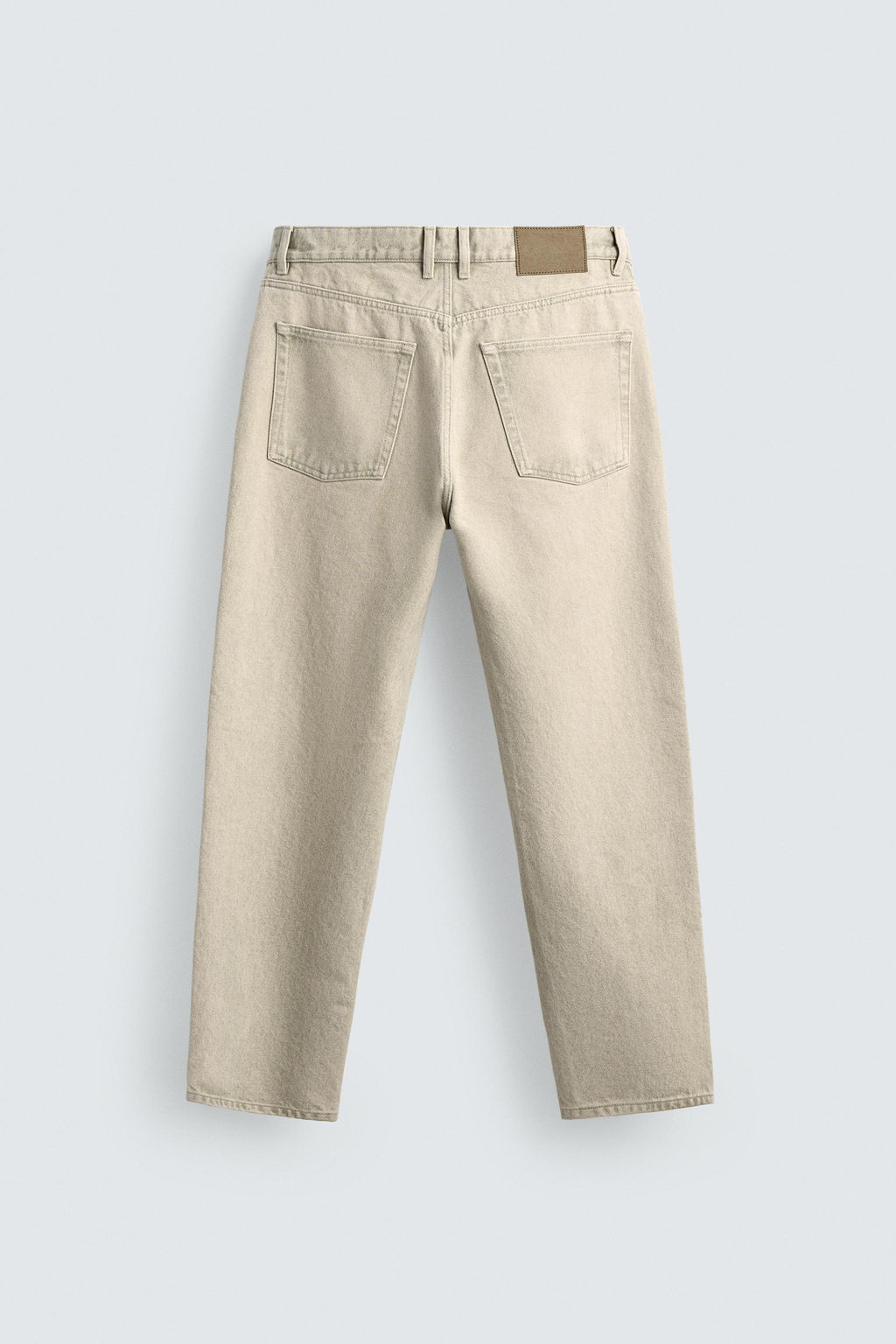 JEANS STRAIGHT ANKLE FIT / Verde gris - Zara фото 9