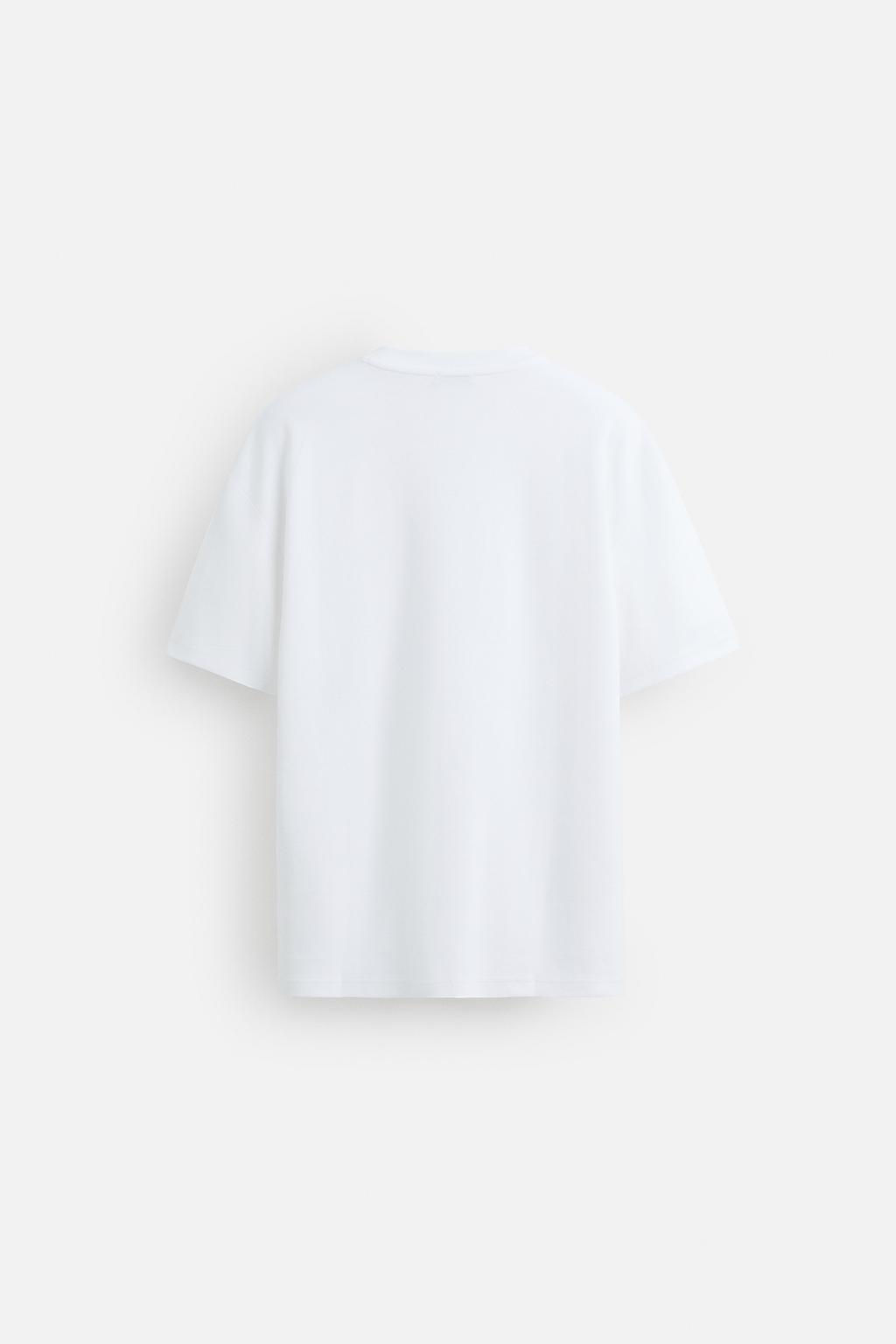 BASIC REGULAR FIT T-SHIRT - Zara фото 50