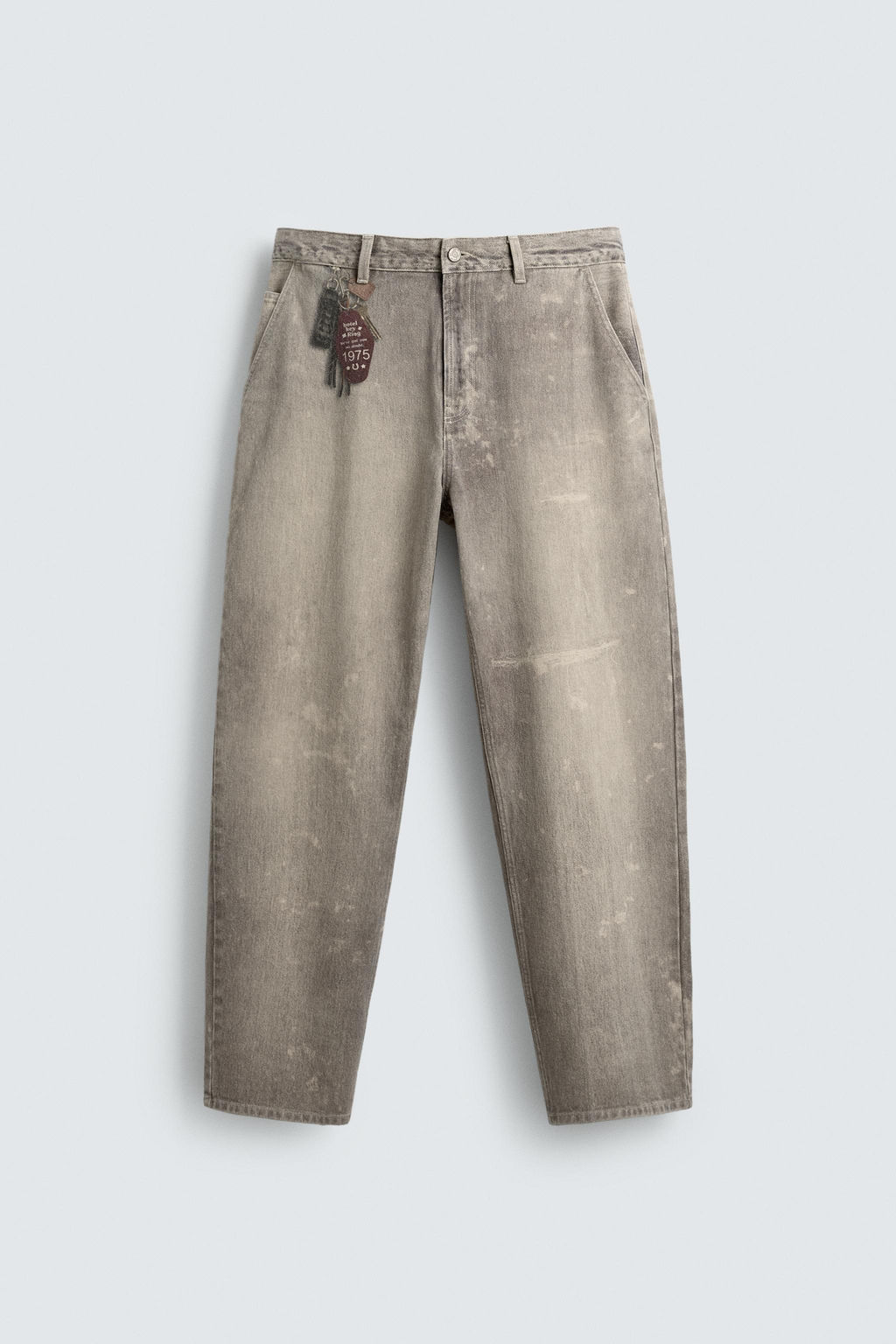 KEYRING PRINT TROUSERS - Zara фото 17