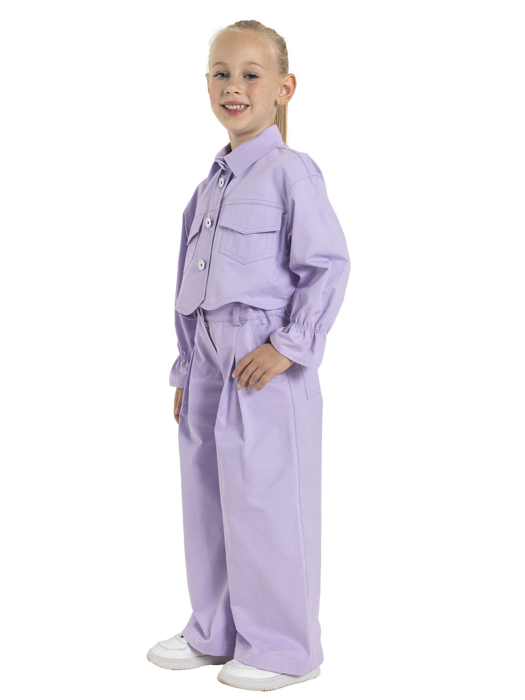 Брюки для девочки О56852 - Карамелли фото 8