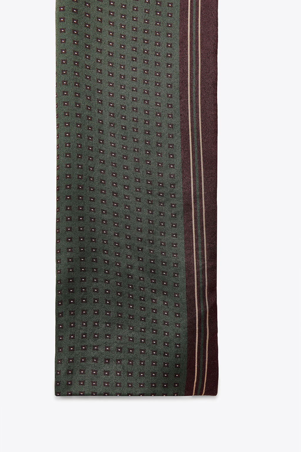 PRINTED SATIN SCARF - Zara фото 4