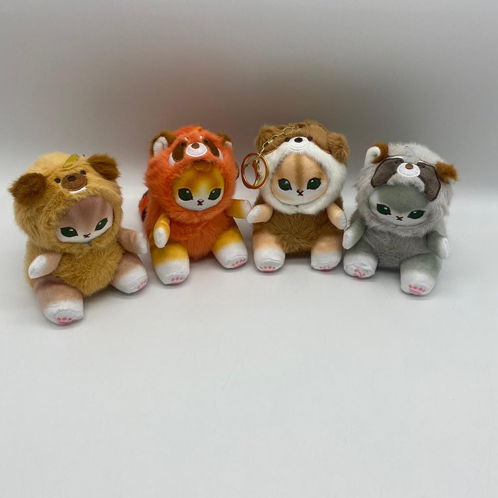 Мягкая игрушка брелок Котенок в костюме животных 12 см в ассортименте - Storyland фото 2