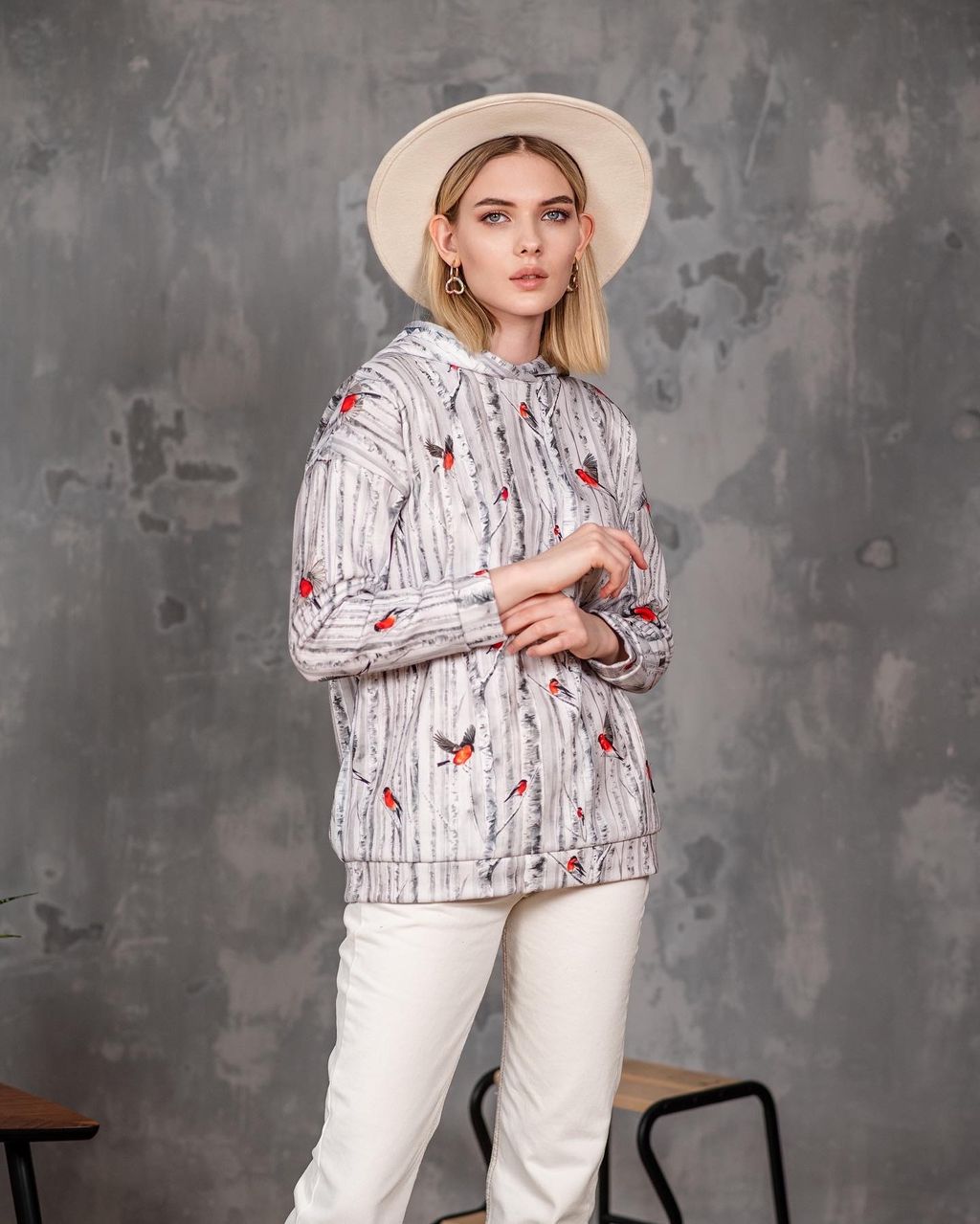 Худи с принтом HPP001 - Sahar art lab фото 3