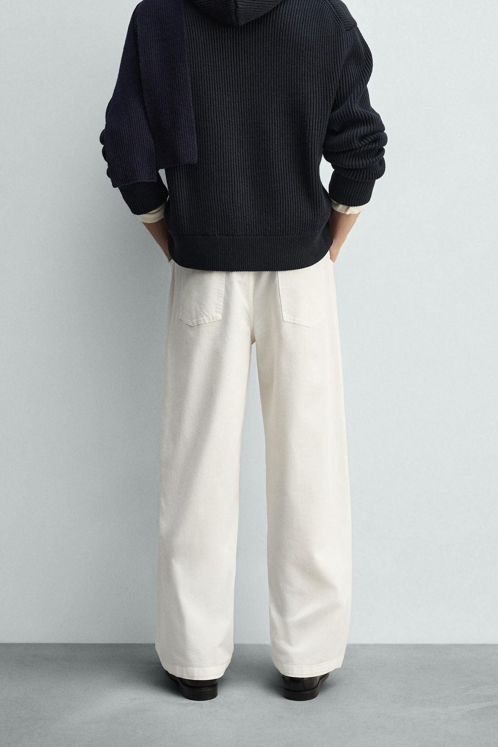 RELAXED FIT FLOWING TROUSERS - Zara фото 2