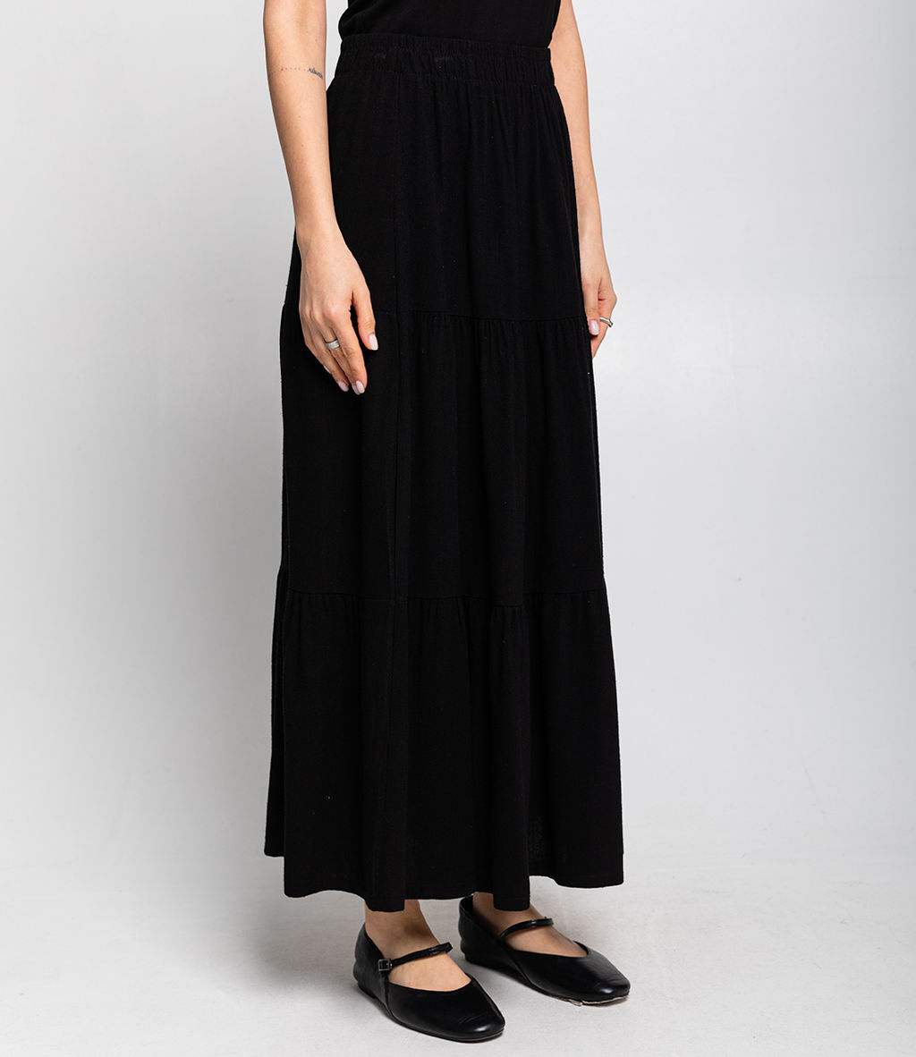 Юбка #КТ878 (3), чёрный - Dommod фото 3