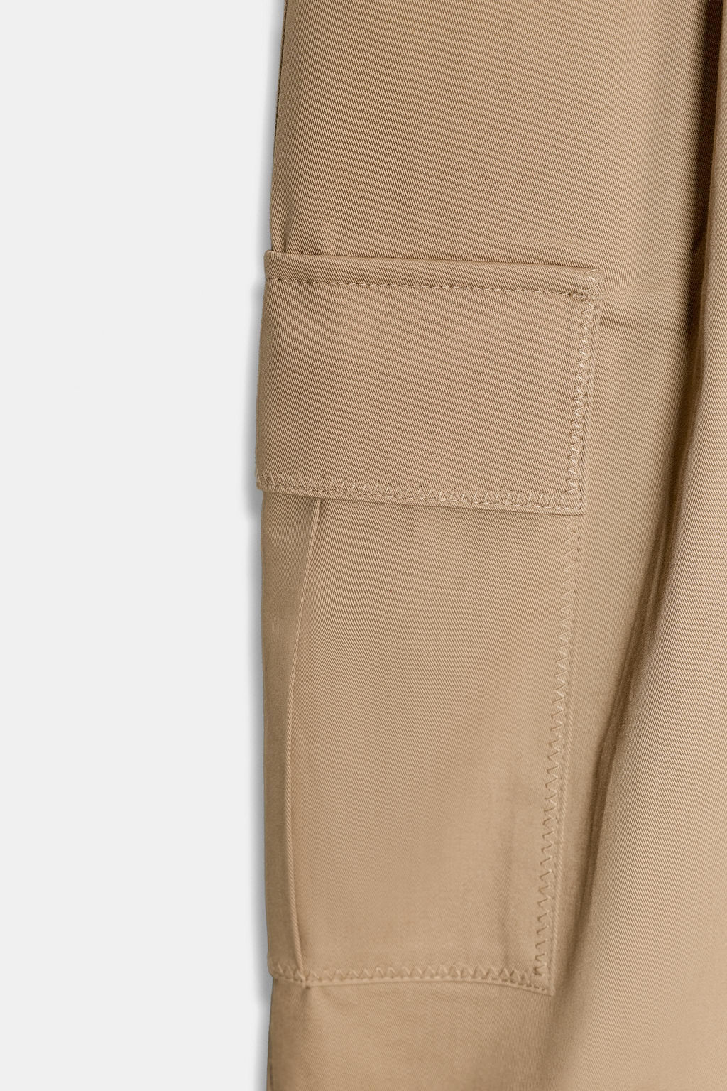 PAPERBAG CARGO TROUSERS - Zara фото 9