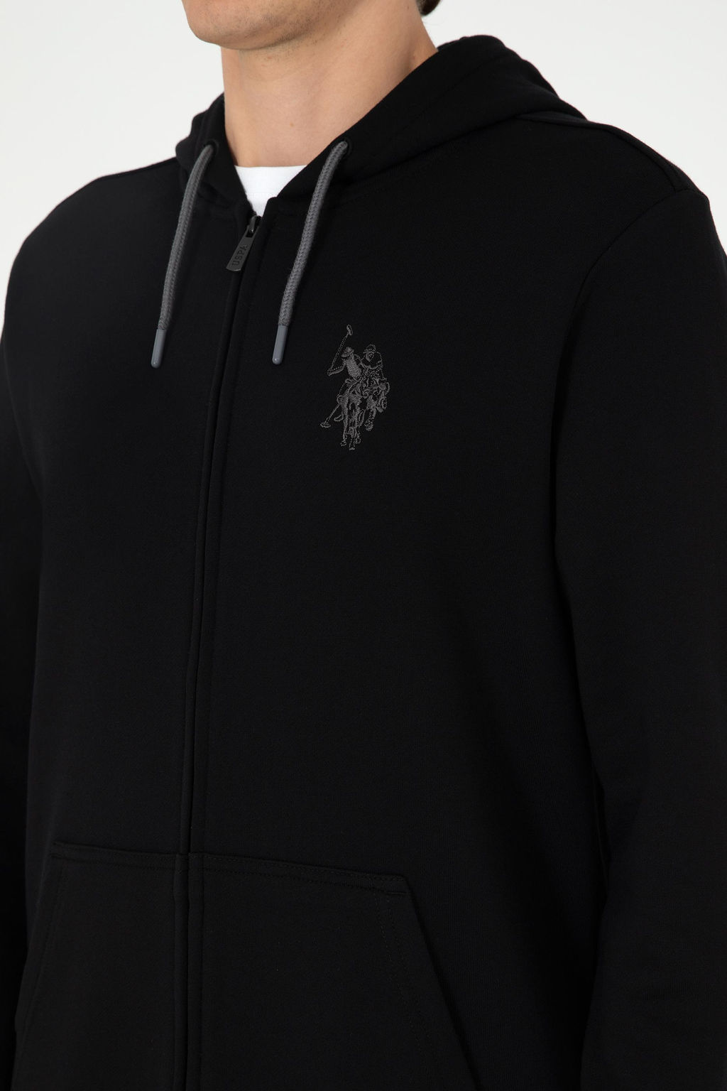 Мужской черный свитшот Неожиданная скидка в корзине - U.s. polo assn фото 14