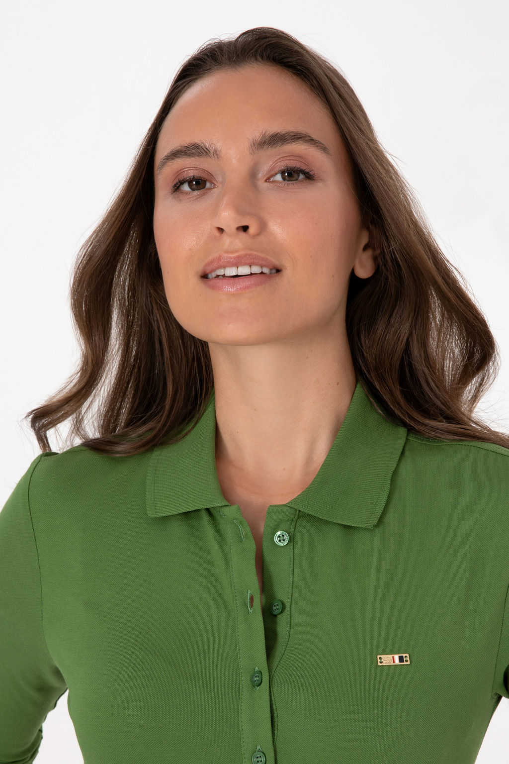 Kad_n Ye_il Basic Polo Yaka Sweatsh_rt Sepette S_rpriz _ndirim - U.s. polo assn фото 9