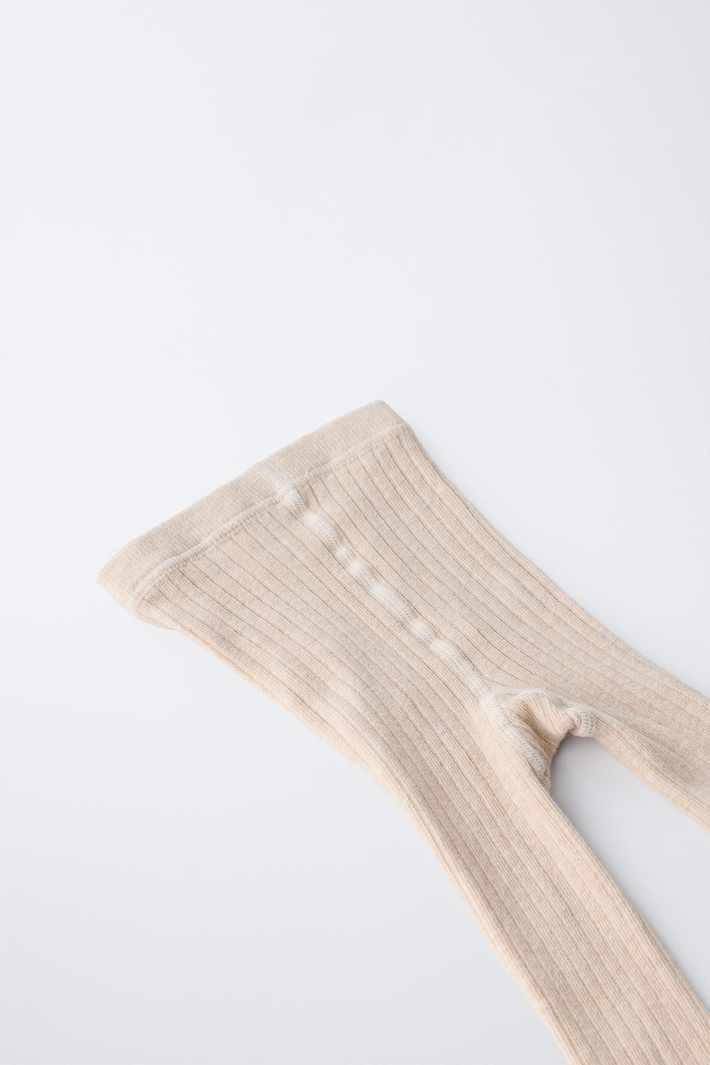 PLAIN RIBBED TIGHTS - Zara фото 3